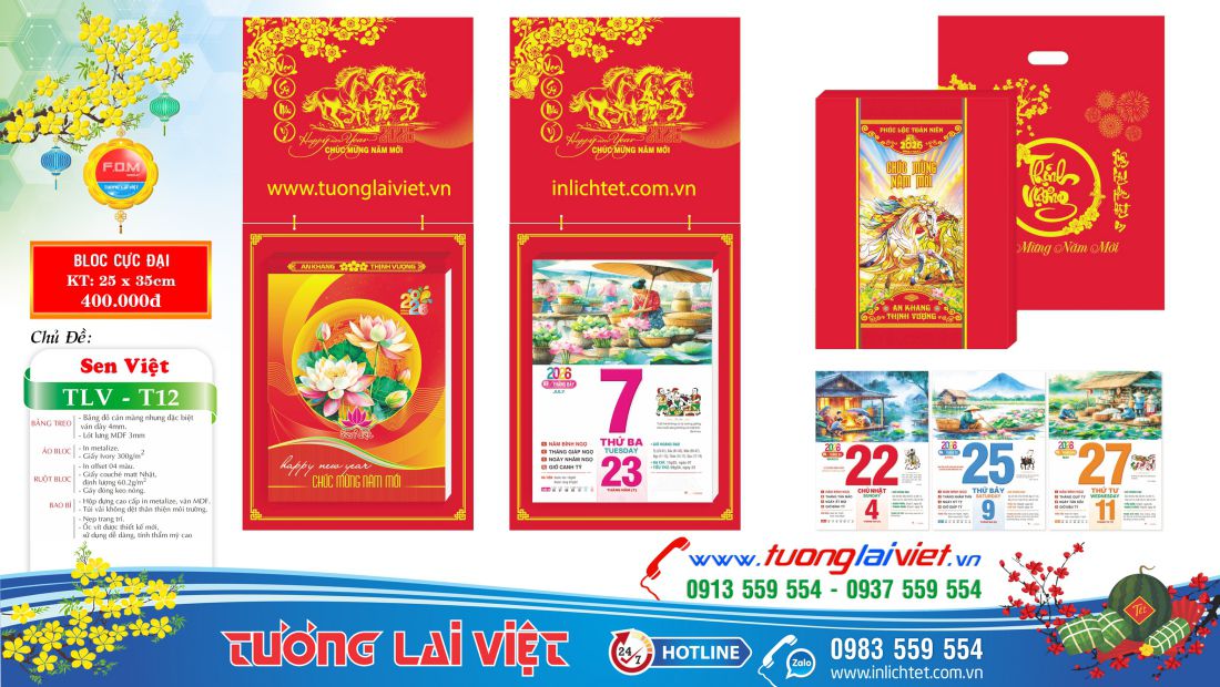 bloc cực đại 25x35 Bìa Sơn Mài