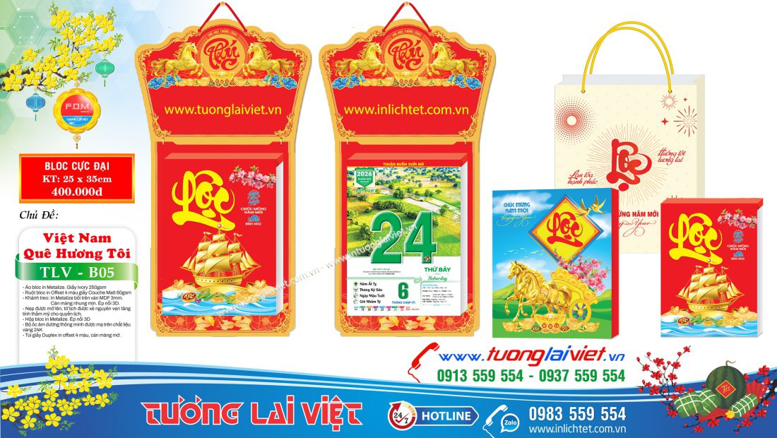 bloc cực đại 25x35 Chữ Phúc