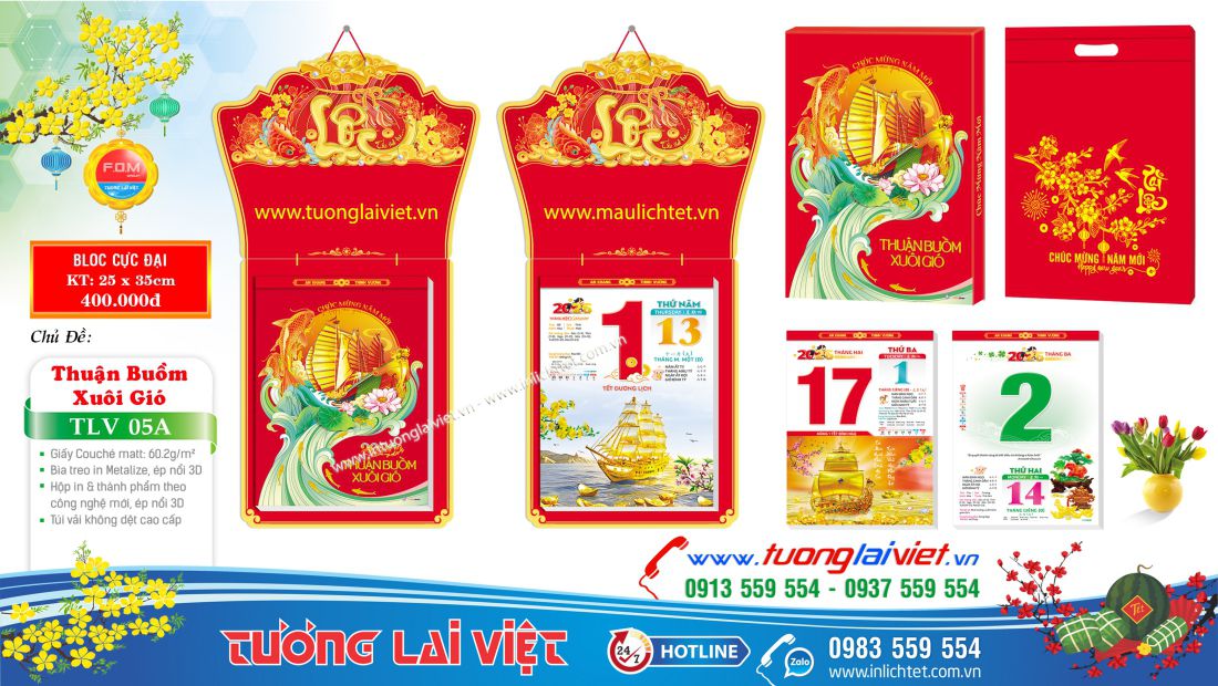 bloc cực đại 25x35 Lộc Xuân