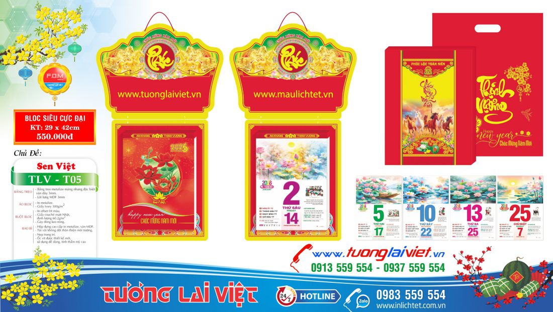 bloc siêu cực đại 30x40 Hoa Sen