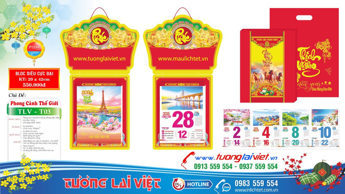 bloc siêu cực đại 30x40 Phong Cảnh Thế Giới