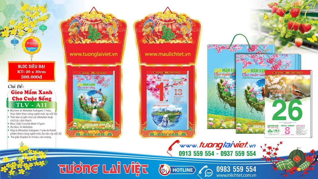 bloc siêu đại 20x30 Nghệ Thuật Sống