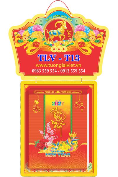 In Lịch bloc cực đại 25x35 Hoa Nghệ Thuật