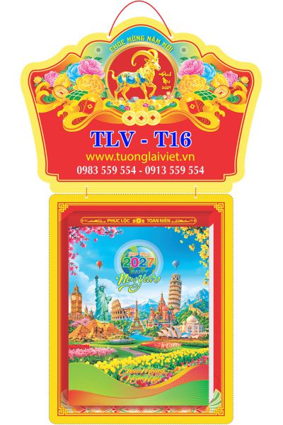 In Lịch bloc cực đại 25x35 Phong Cảnh Thế Giới