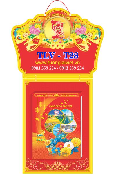 Lịch bloc đại 17x24 Phong Cảnh Việt Nam