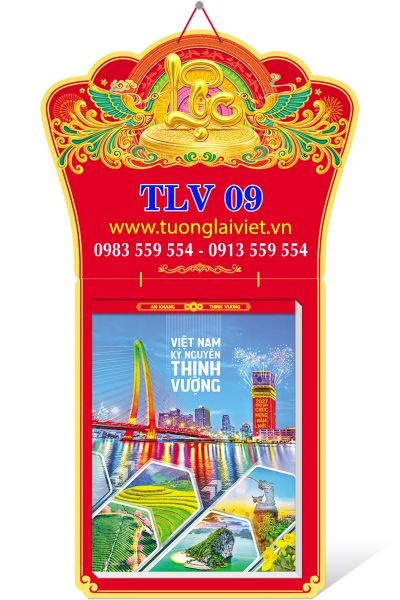 In Lịch bloc siêu đại 20x30 Khai Xuân Đại Cát
