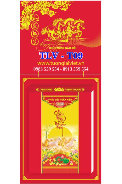 Lịch bloc cực đại 25x35 Bảng Sơn Mài