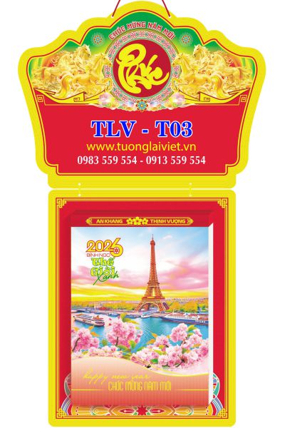 Lịch bloc siêu cực đại 30x40 Phong Cảnh Thế Giới