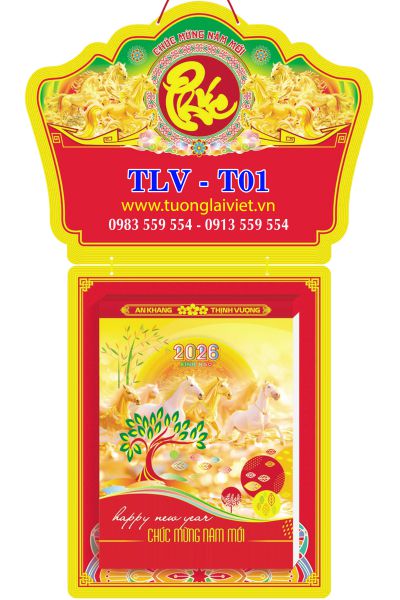 Lịch bloc siêu cực đại 30x40 Phong Cảnh Việt Nam