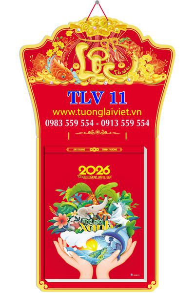 Lịch bloc siêu đại 20x30 Sống Đẹp Mỗi Ngày