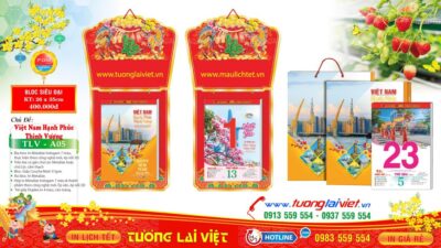 Mẫu Lịch Bloc Đẹp